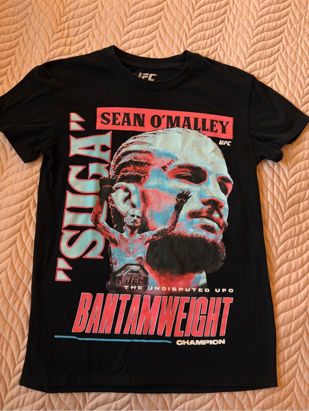 UFC Sean O’Malley 2024 Bantamweight Champion Graphic T-Shirt Size S